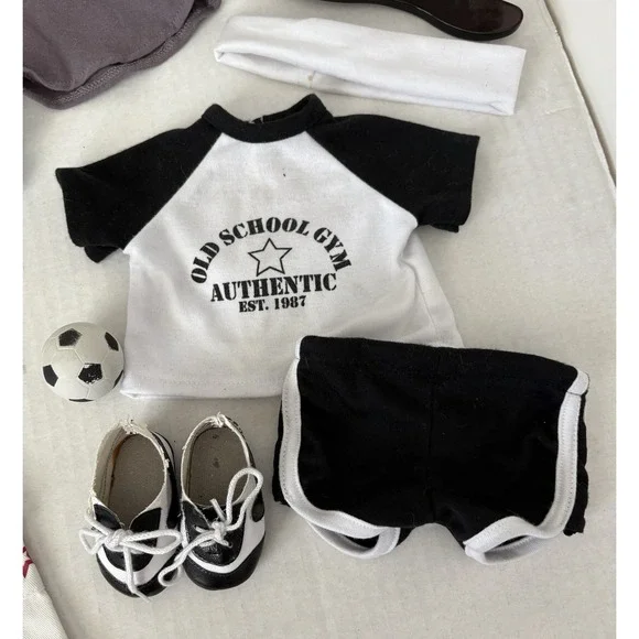 American Girl Doll Clothing and Accessories Set - Red, Pink, Purple, Blue, White - Picture 6 of 8